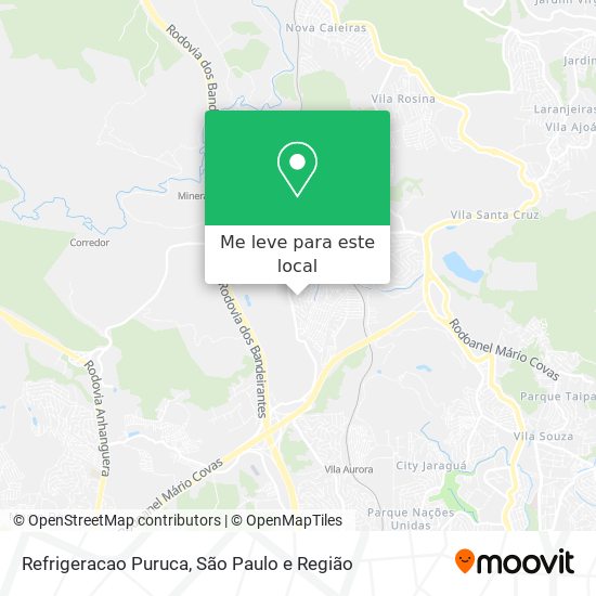 Refrigeracao Puruca mapa