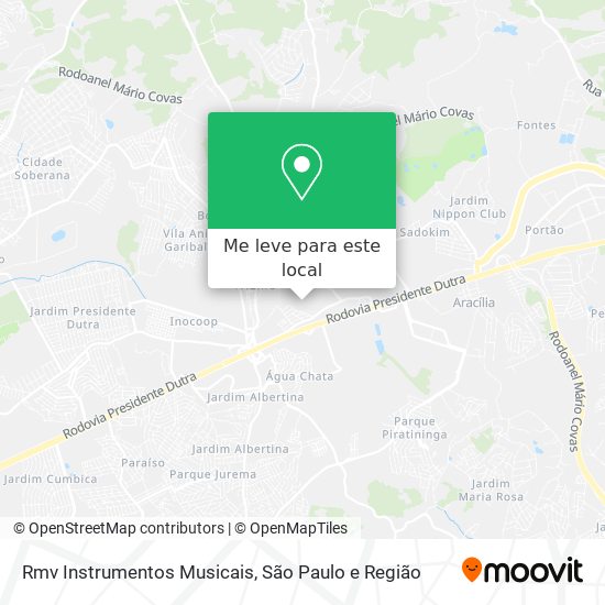 Rmv Instrumentos Musicais mapa