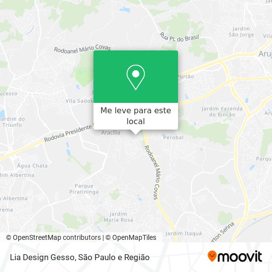 Lia Design Gesso mapa
