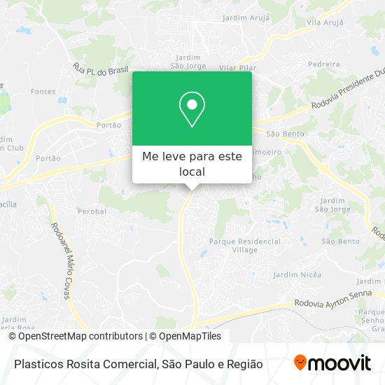 Plasticos Rosita Comercial mapa