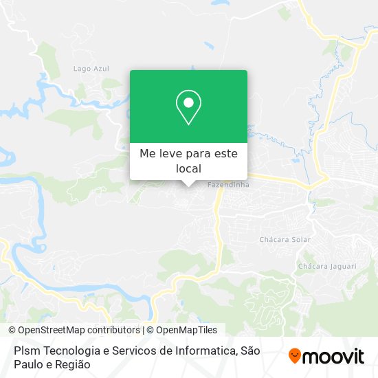 Plsm Tecnologia e Servicos de Informatica mapa