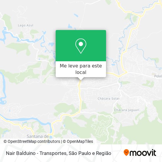 Nair Balduino - Transportes mapa