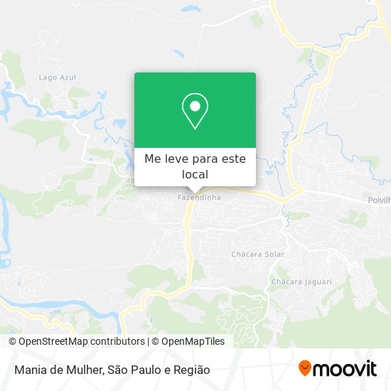 Mania de Mulher mapa