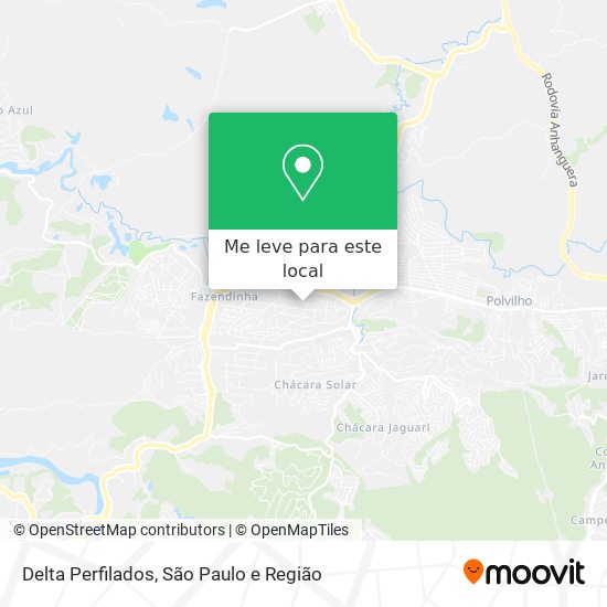 Delta Perfilados mapa