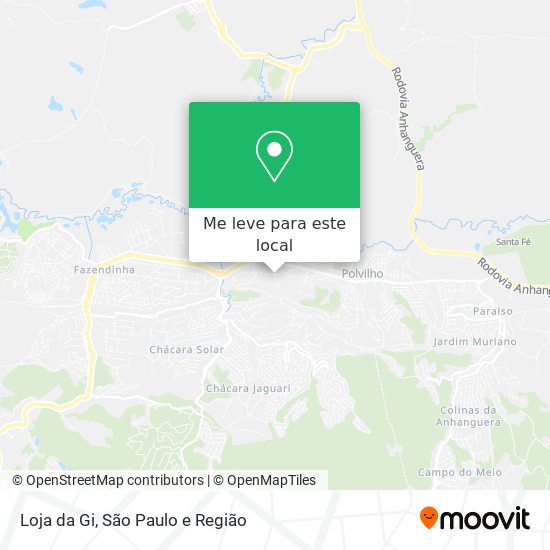 Loja da Gi mapa