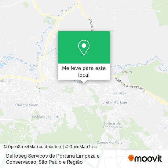 Delfoseg Servicos de Portaria Limpeza e Conservacao mapa