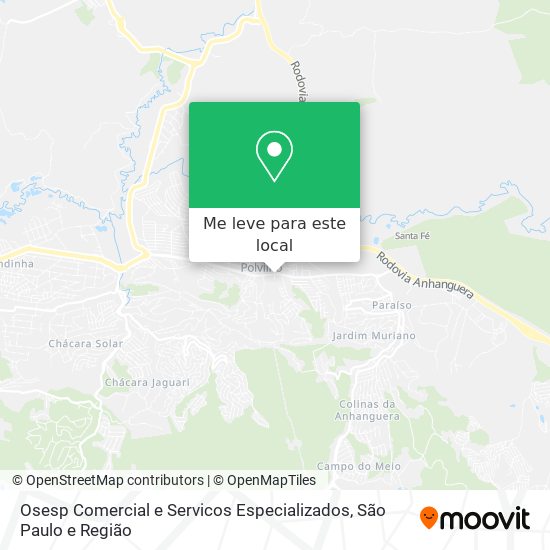 Osesp Comercial e Servicos Especializados mapa