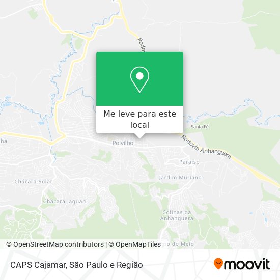CAPS Cajamar mapa