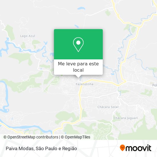 Paiva Modas mapa