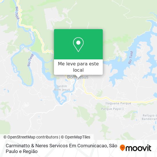 Carminatto & Neres Servicos Em Comunicacao mapa