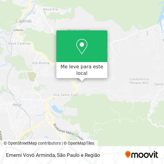 Ememi Vovó Arminda mapa