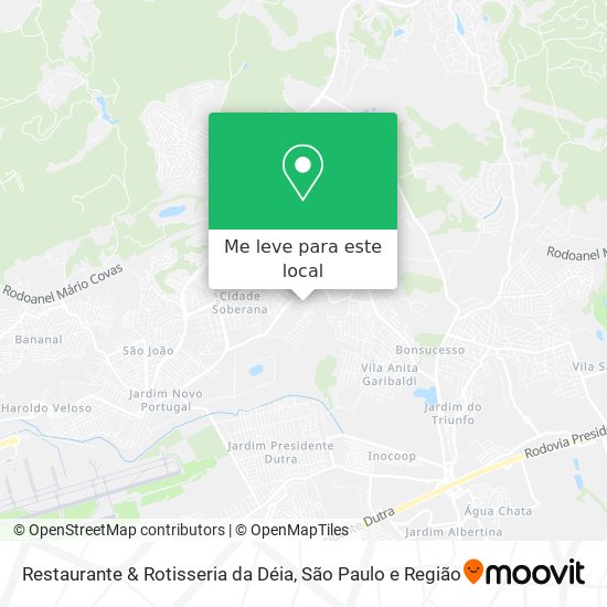 Restaurante & Rotisseria da Déia mapa