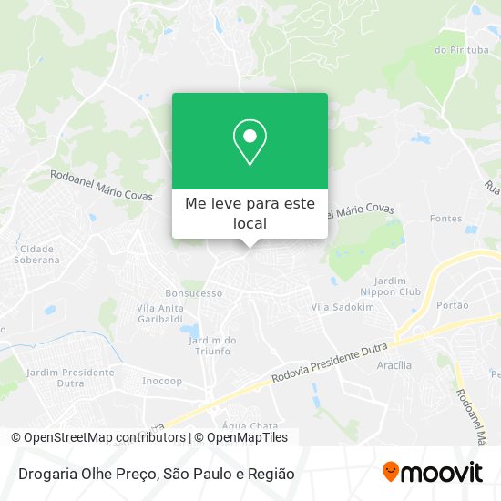 Drogaria Olhe Preço mapa