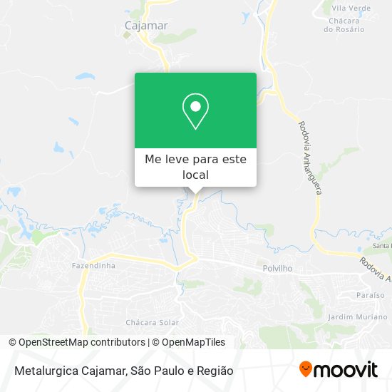 Metalurgica Cajamar mapa