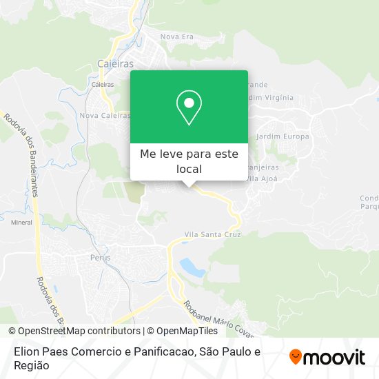 Elion Paes Comercio e Panificacao mapa