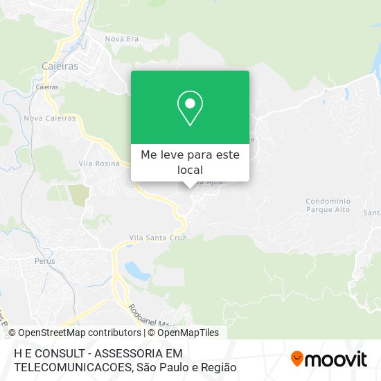 H E CONSULT - ASSESSORIA EM TELECOMUNICACOES mapa