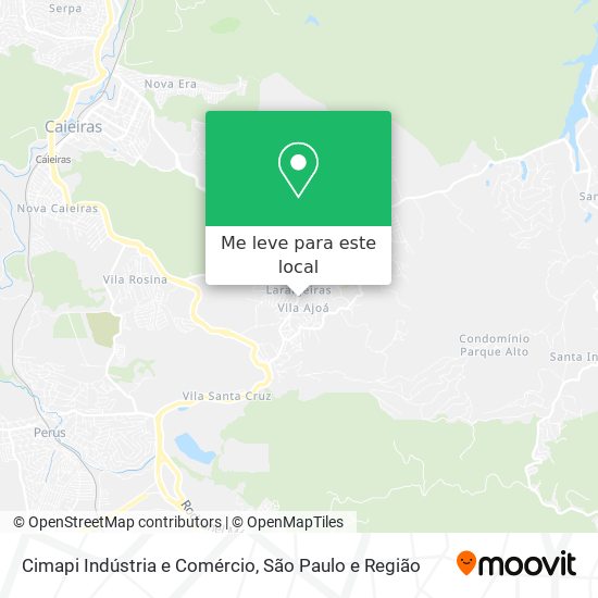 Cimapi Indústria e Comércio mapa