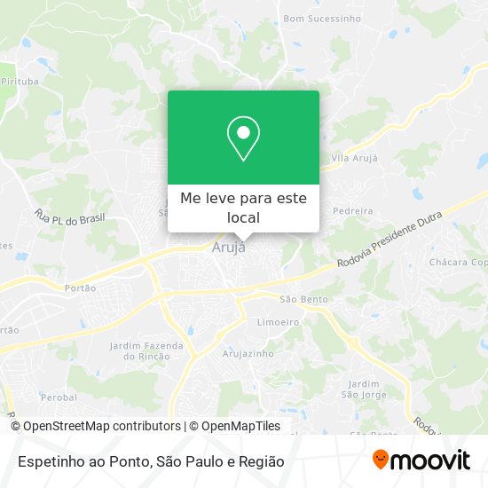 Espetinho ao Ponto mapa