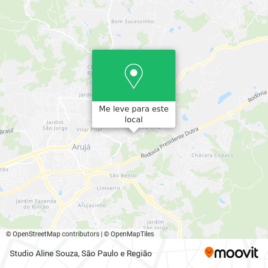 Studio Aline Souza mapa