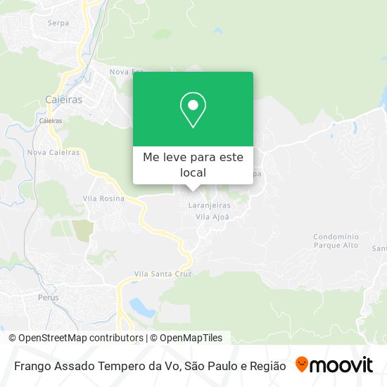 Frango Assado Tempero da Vo mapa