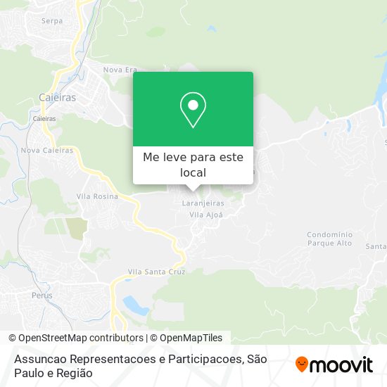 Assuncao Representacoes e Participacoes mapa