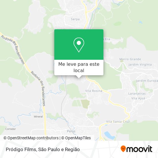 Pródigo Films mapa