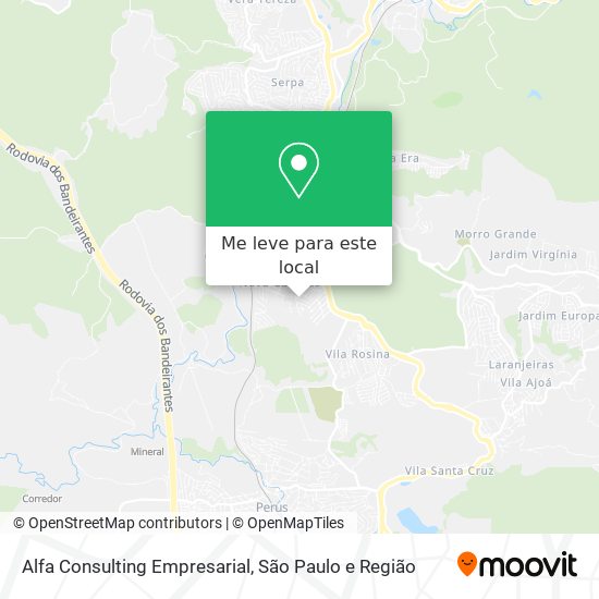 Alfa Consulting Empresarial mapa