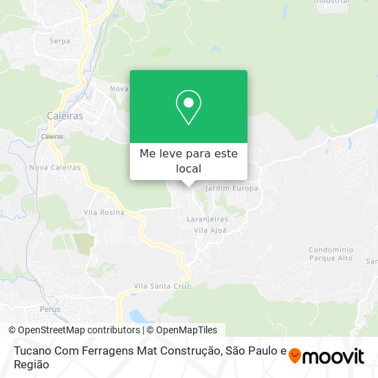 Tucano Com Ferragens Mat Construção mapa