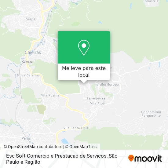 Esc Soft Comercio e Prestacao de Servicos mapa