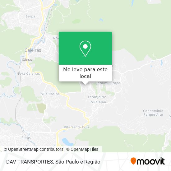 DAV TRANSPORTES mapa