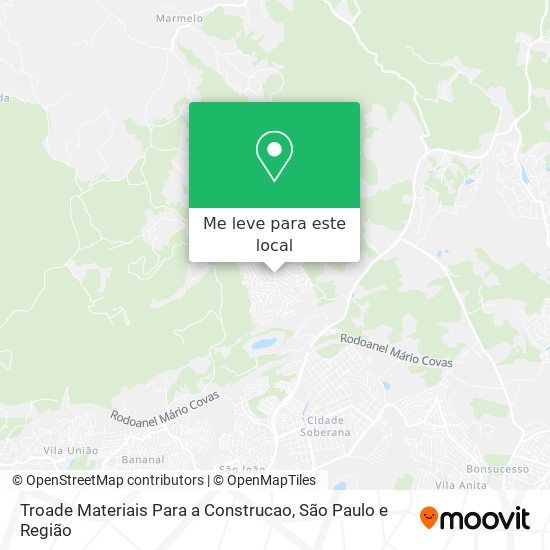 Troade Materiais Para a Construcao mapa