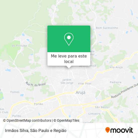 Irmãos Silva mapa