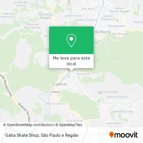 Gaba Skate Shop mapa
