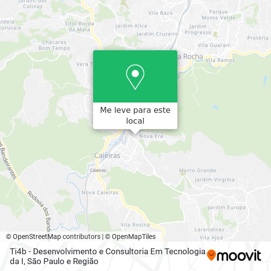 Ti4b - Desenvolvimento e Consultoria Em Tecnologia da I mapa