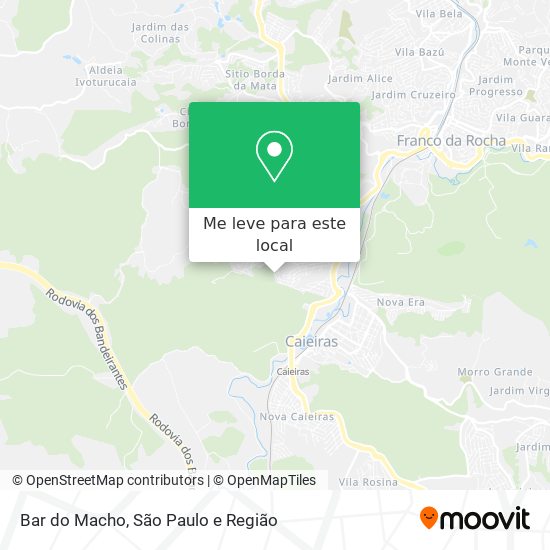 Bar do Macho mapa