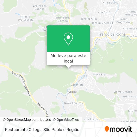 Restaurante Ortega mapa