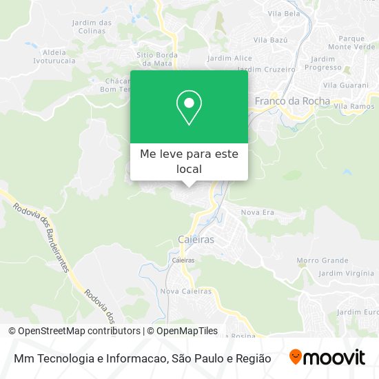 Mm Tecnologia e Informacao mapa