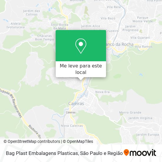 Bag Plast Embalagens Plasticas mapa