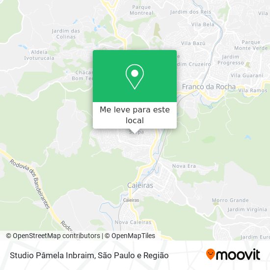 Studio Pâmela Inbraim mapa