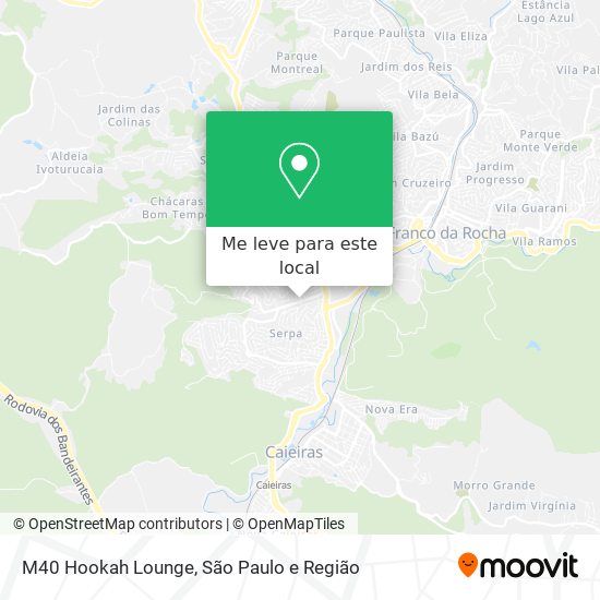 M40 Hookah Lounge mapa