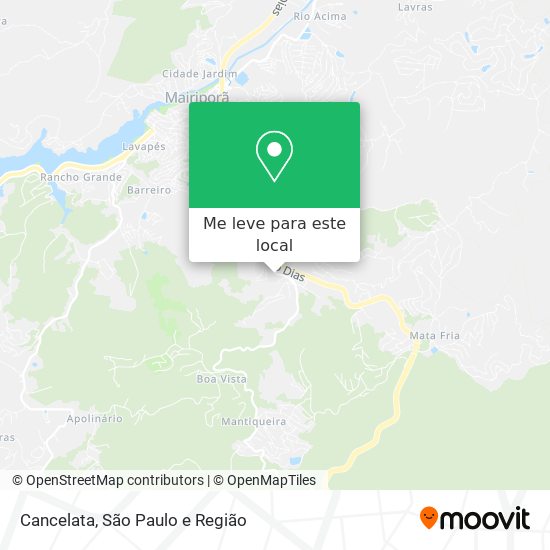 Cancelata mapa