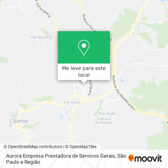 Aurora Empresa Prestadora de Servicos Gerais mapa