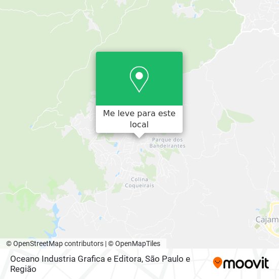 Oceano Industria Grafica e Editora mapa