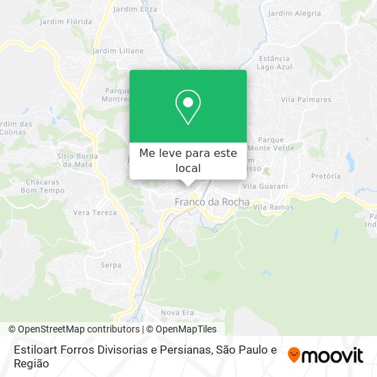 Estiloart Forros Divisorias e Persianas mapa
