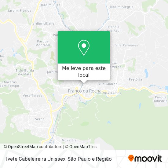 Ivete Cabeleireira Unissex mapa