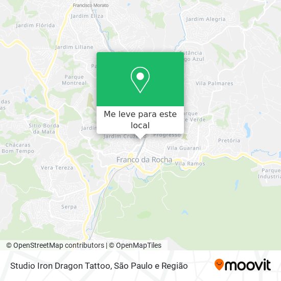 Studio Iron Dragon Tattoo mapa