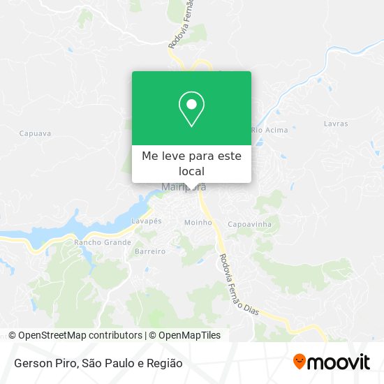 Gerson Piro mapa