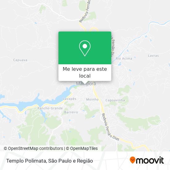Templo Polimata mapa