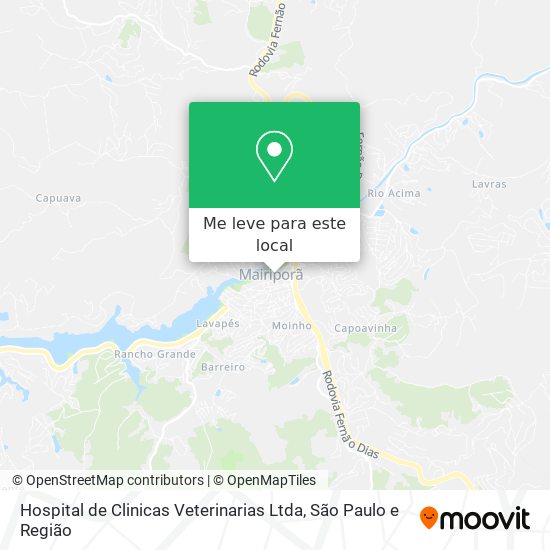 Hospital de Clinicas Veterinarias Ltda mapa