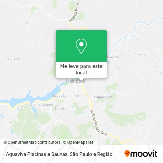 Aquaviva Piscinas e Saunas mapa